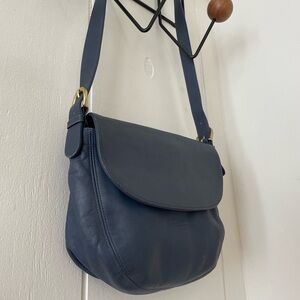 Vintage pale blue coach purse No 1450-449